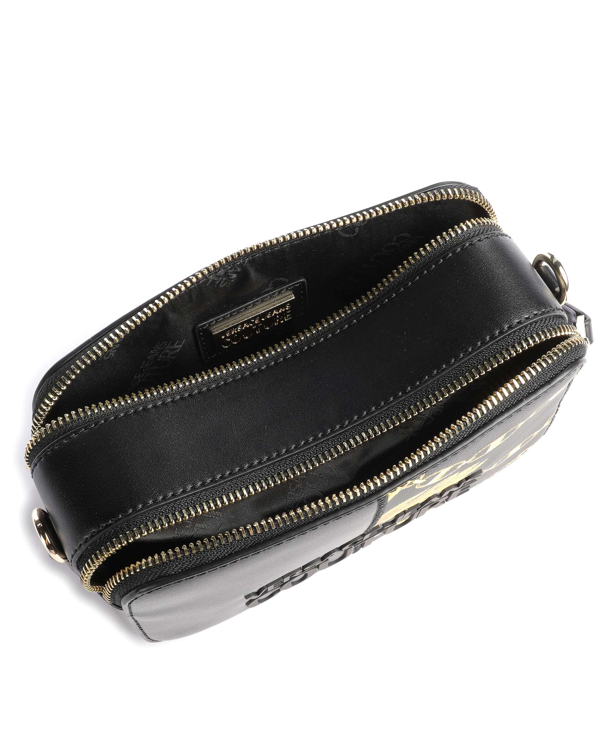 Versace Jeans Couture Rock Cut Crossbody tas black/gold - Image 6