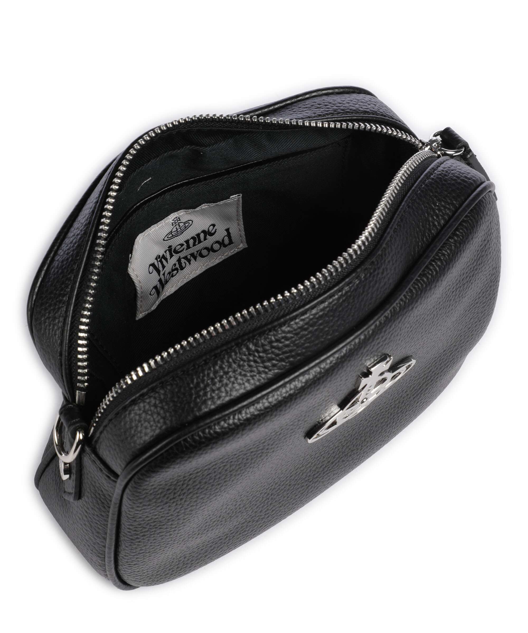 Vivienne Westwood Anna Grain Crossbody tas black - Image 6