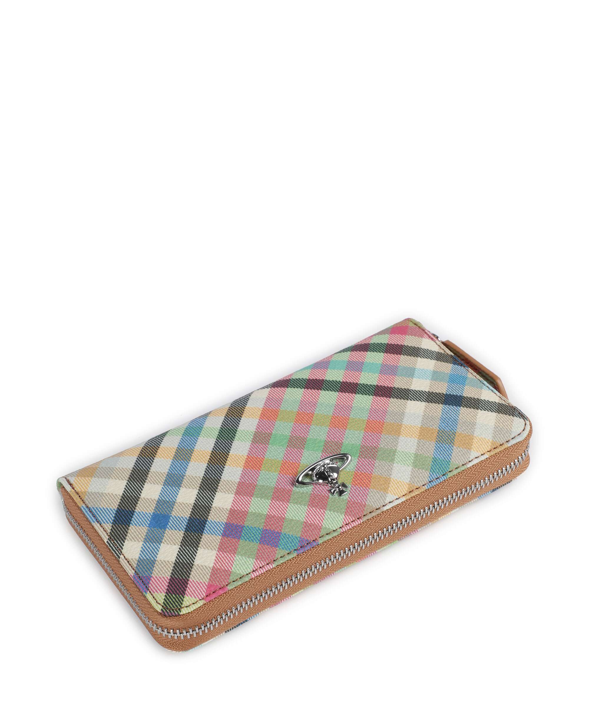 Vivienne Westwood Buccia D'Arancia Classic Portemonnee heather plaid - Image 4