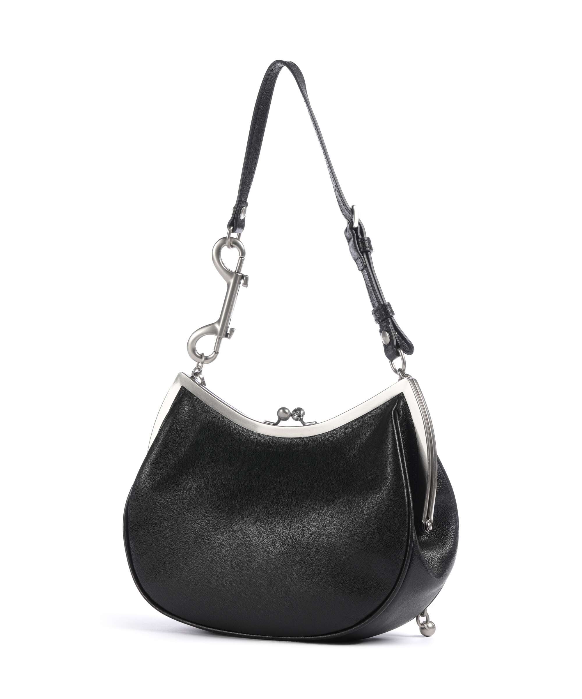 Vivienne Westwood Charm Frame Supple Schoudertas black/dark silver - Image 2
