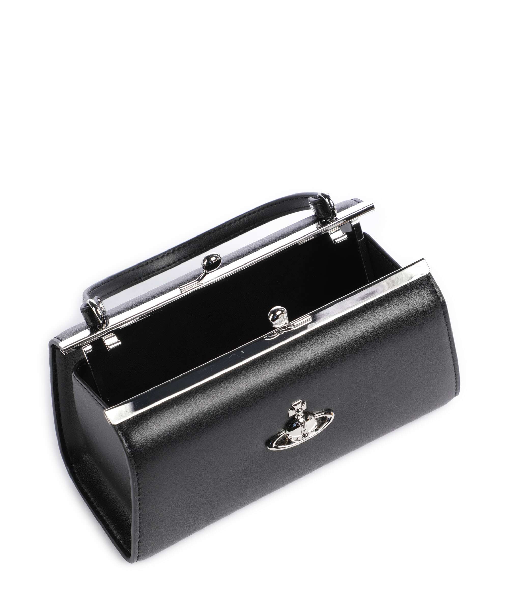 Vivienne Westwood Doll Frame Smooth XL Handtas black - Image 5