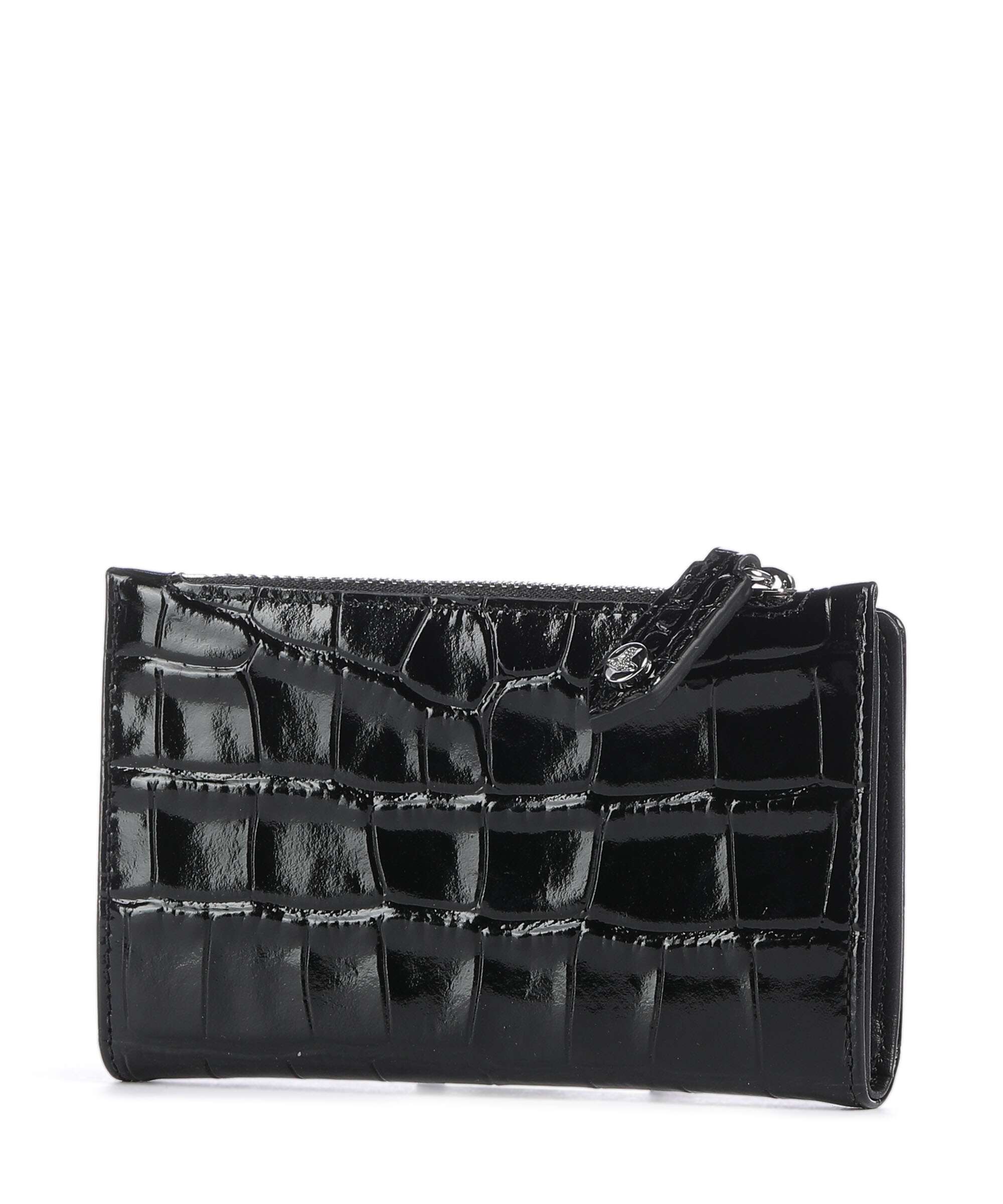 Vivienne Westwood Embossed Croc Slim Creditcardhouder black - Image 3