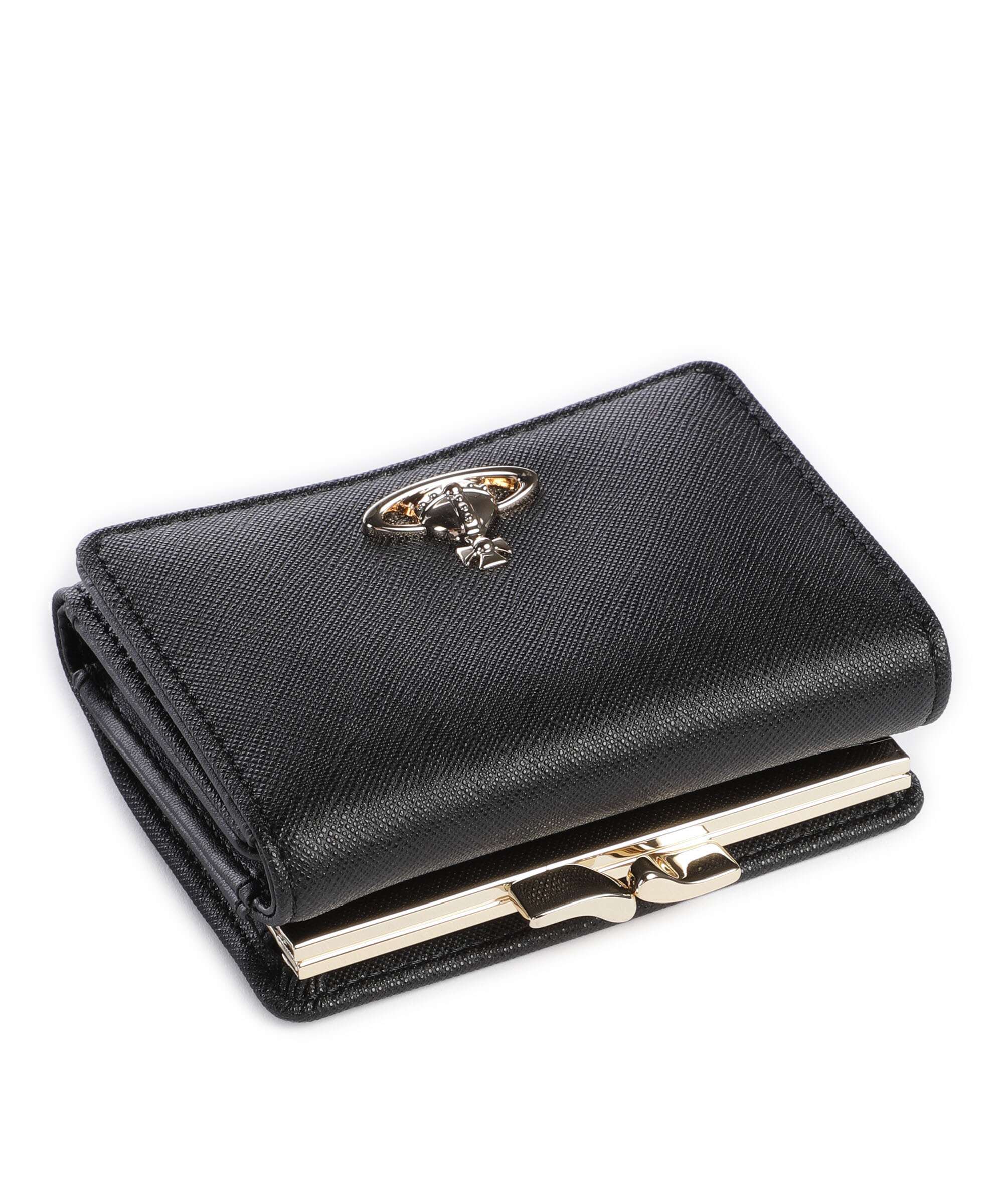 Vivienne Westwood Frame Saffiano Small Portemonnee black - Image 5