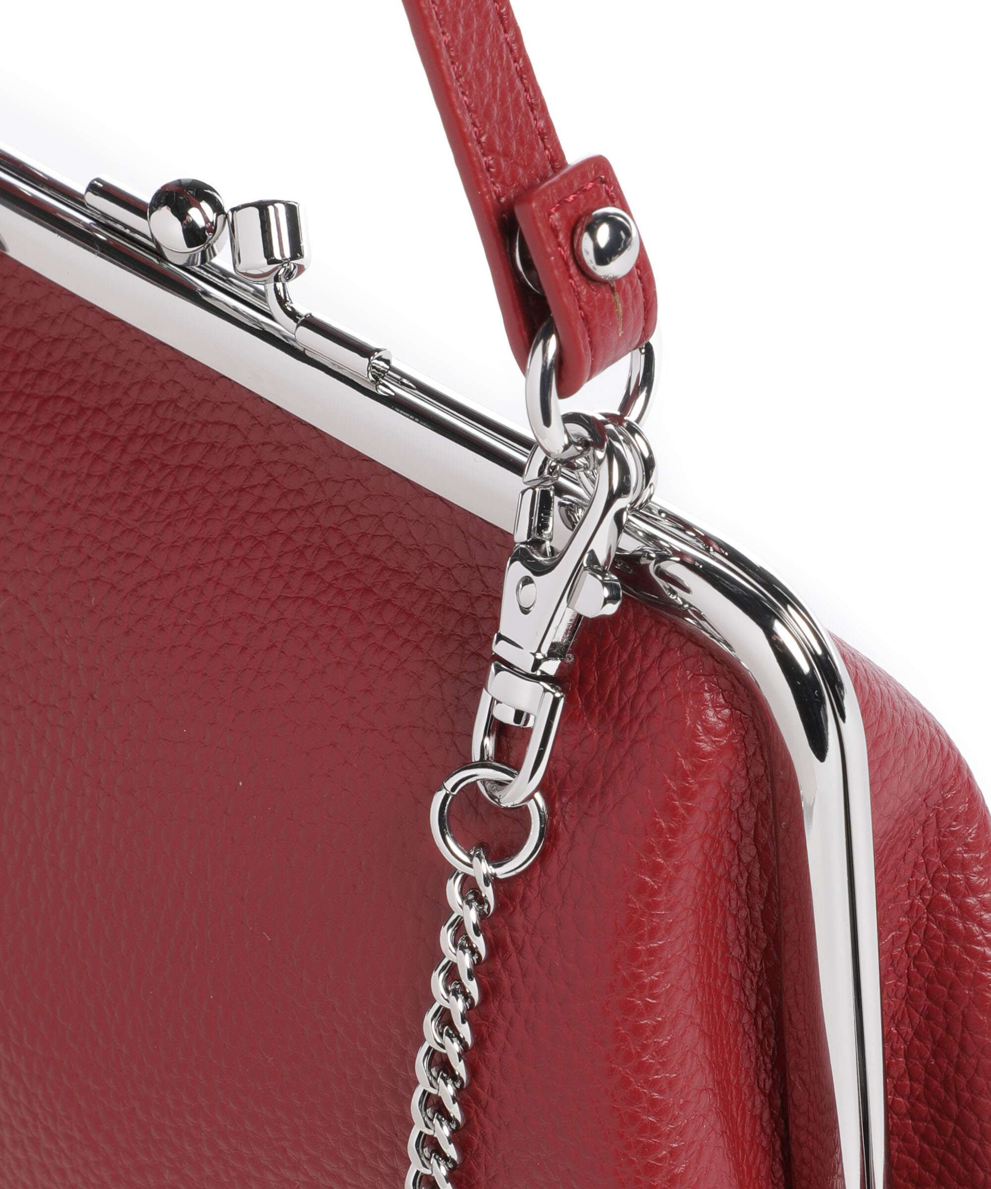 Vivienne Westwood Granny Frame Grain Crossbody tas red - Image 4