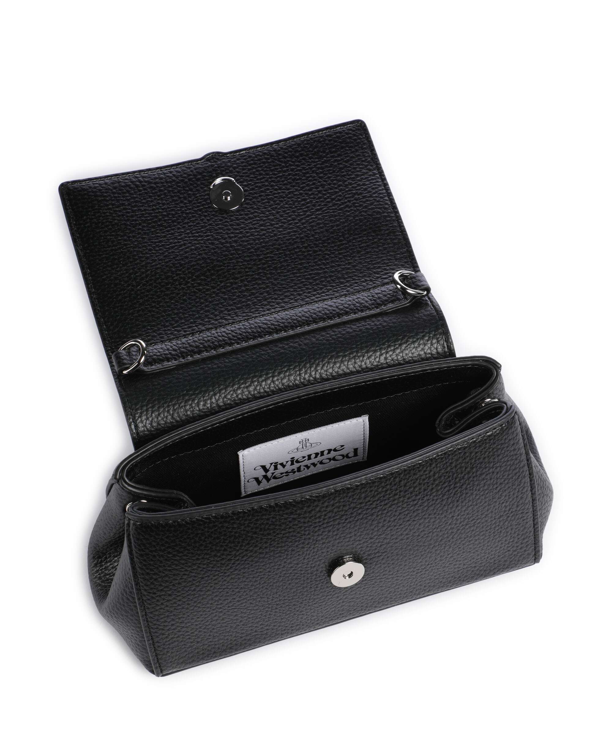 Vivienne Westwood Hazel Grain Small Schoudertas black - Image 6