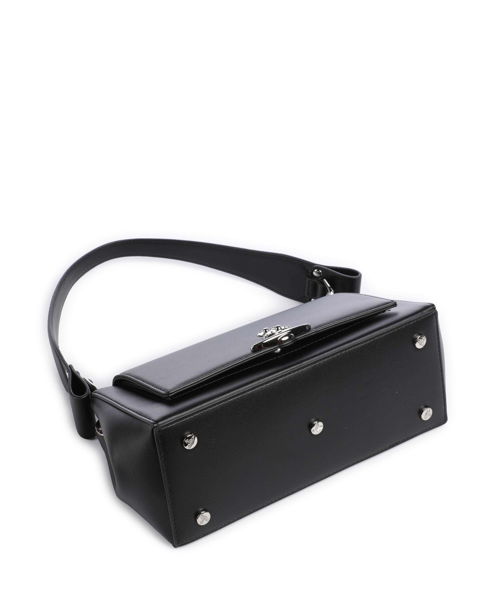 Vivienne Westwood Hazel Smooth Medium Schoudertas black - Image 6