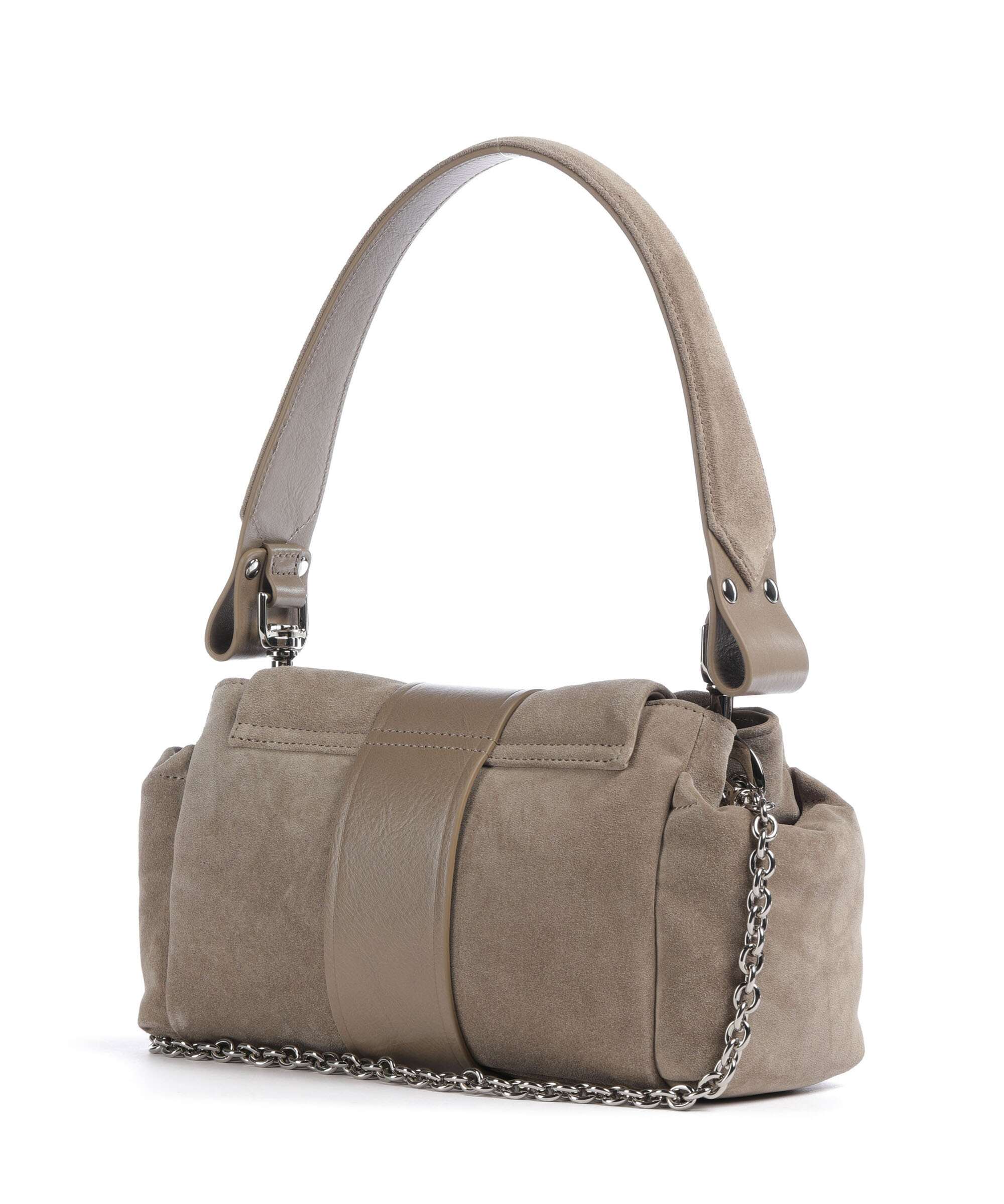Vivienne Westwood Hazel Suede Treasure Schoudertas stone - Image 2