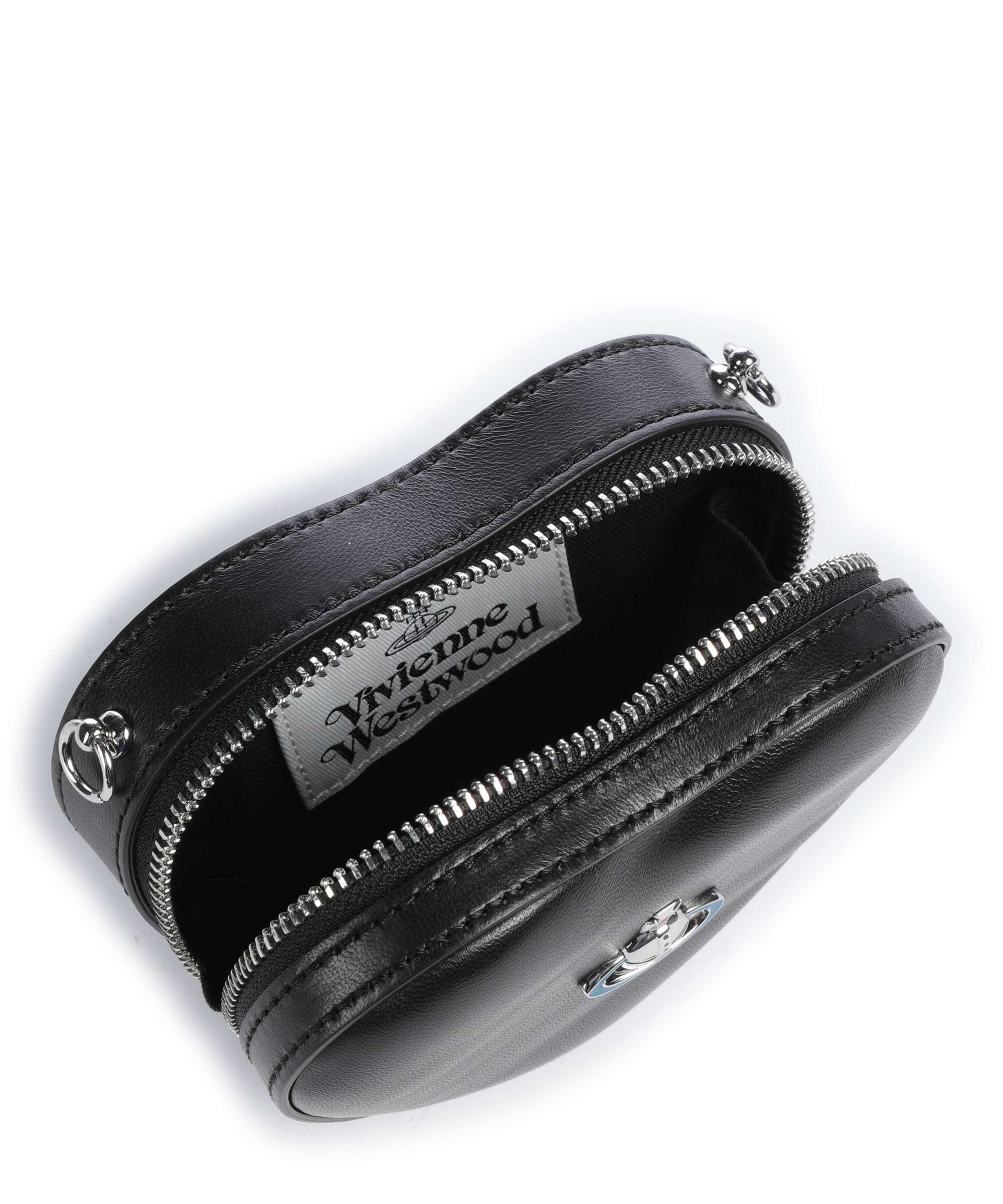 Vivienne Westwood Heart Nappa Mini Crossbody tas black - Image 6