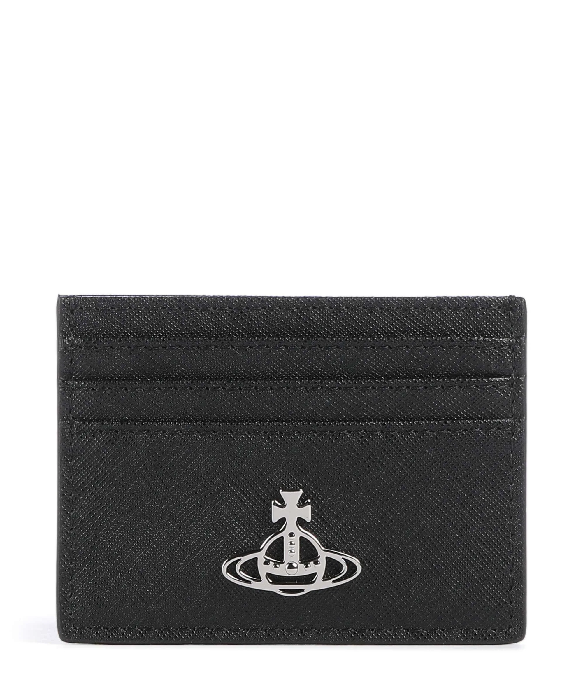 Vivienne Westwood Saffiano Creditcardhouder black