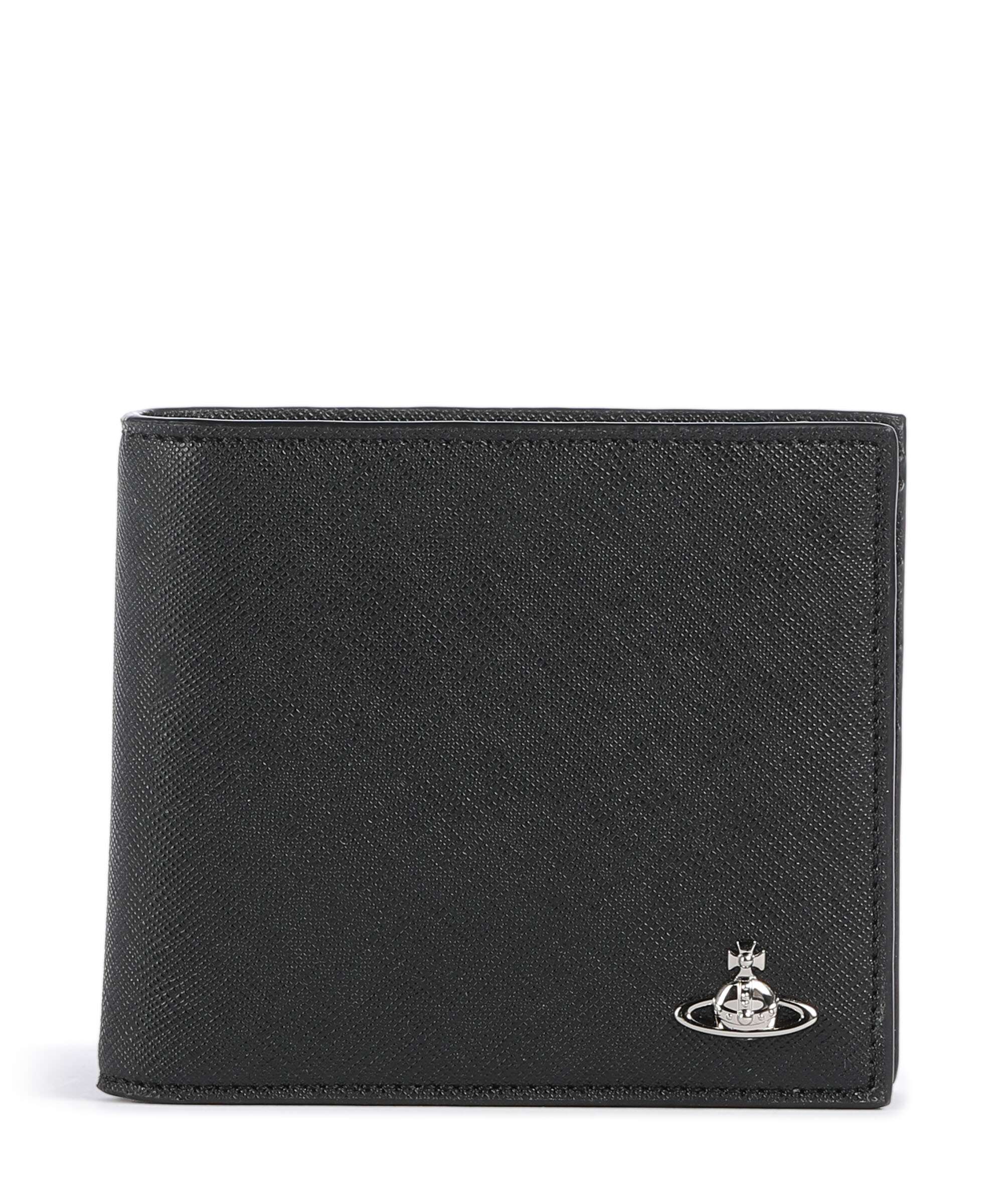 Vivienne Westwood Saffiano Plain Creditcardhouder black