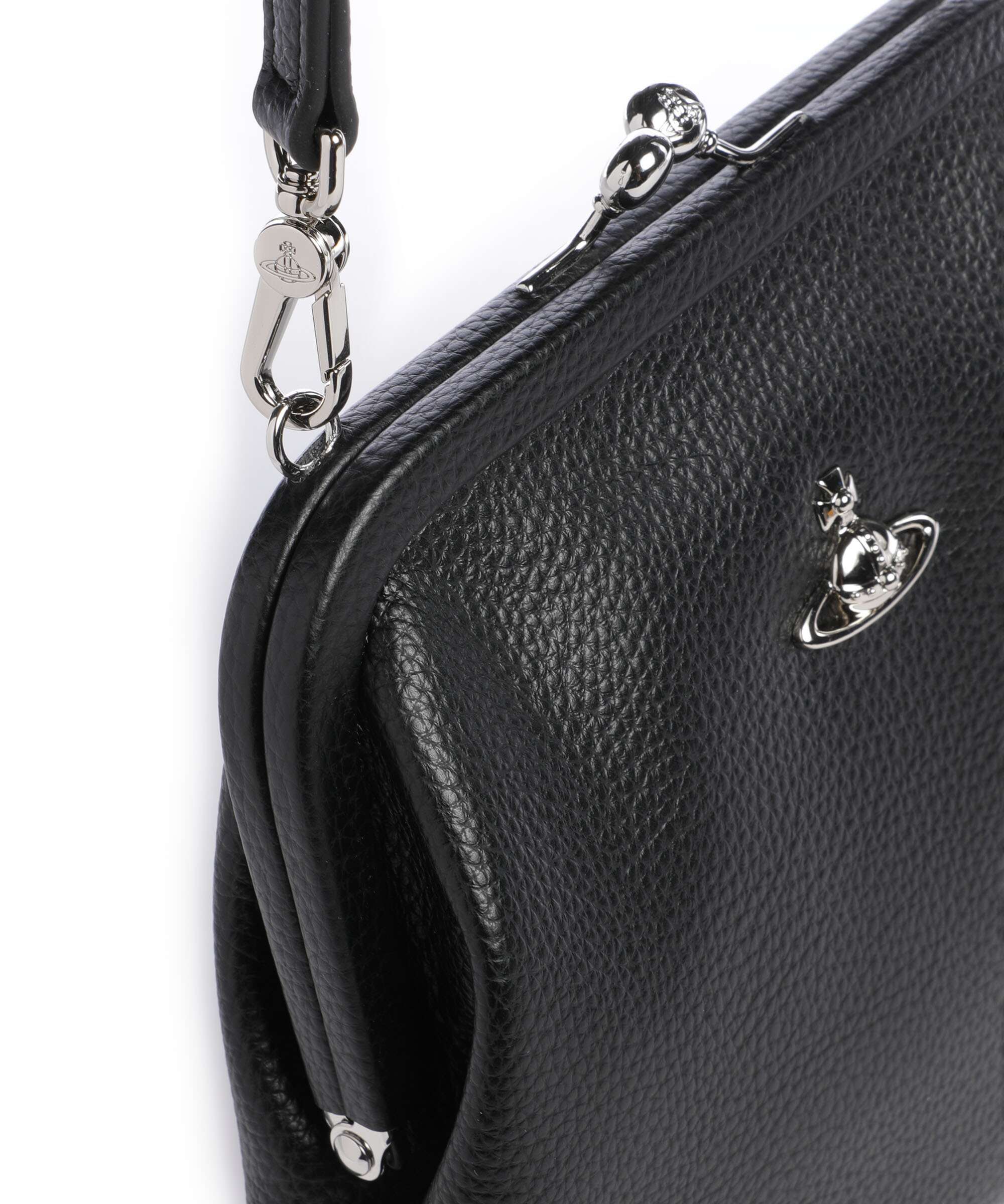 Vivienne Westwood Vivienne Grain Schoudertas black - Image 4