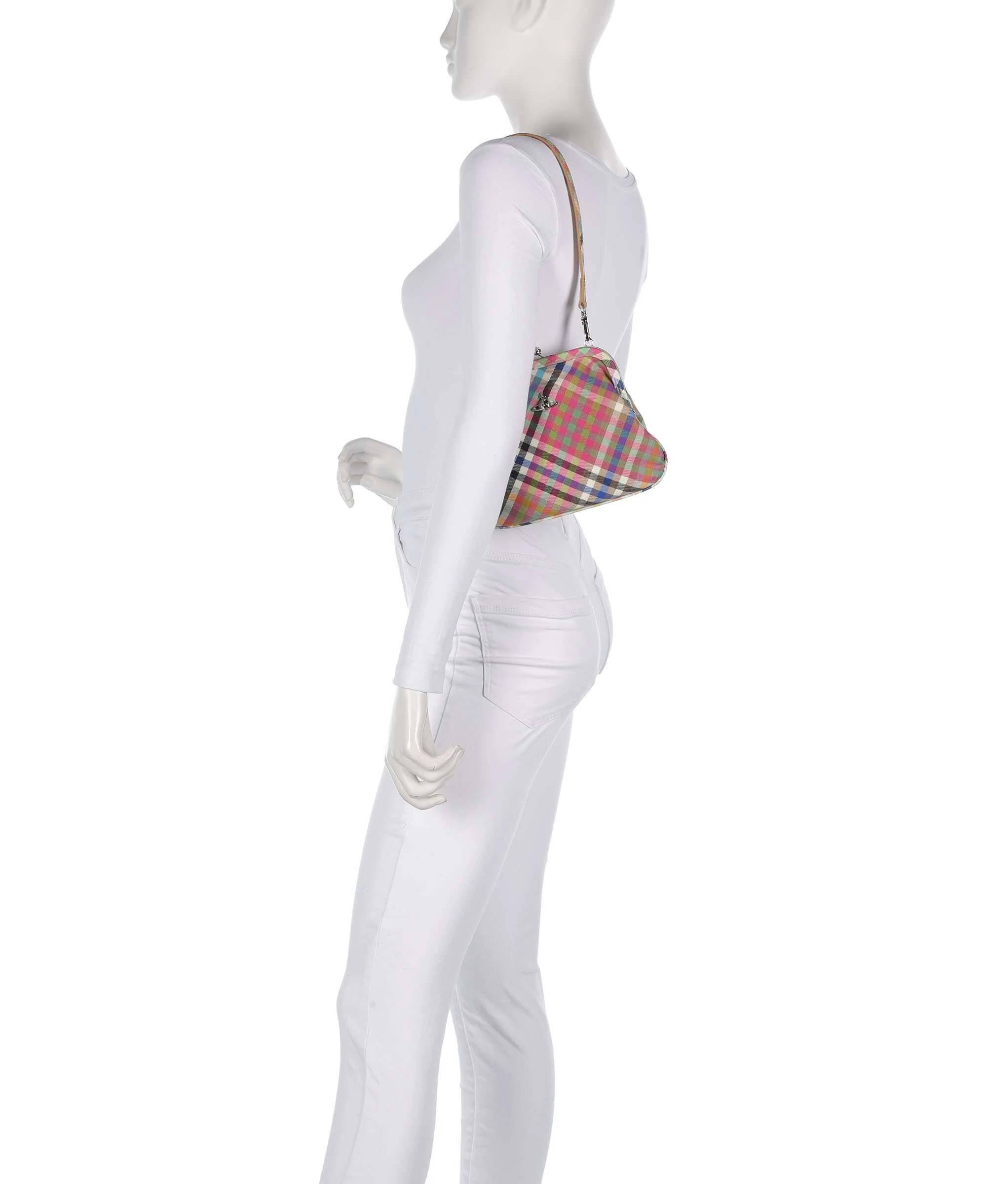 Vivienne Westwood Vivienne Heather Check Schoudertas multicolour - Image 3