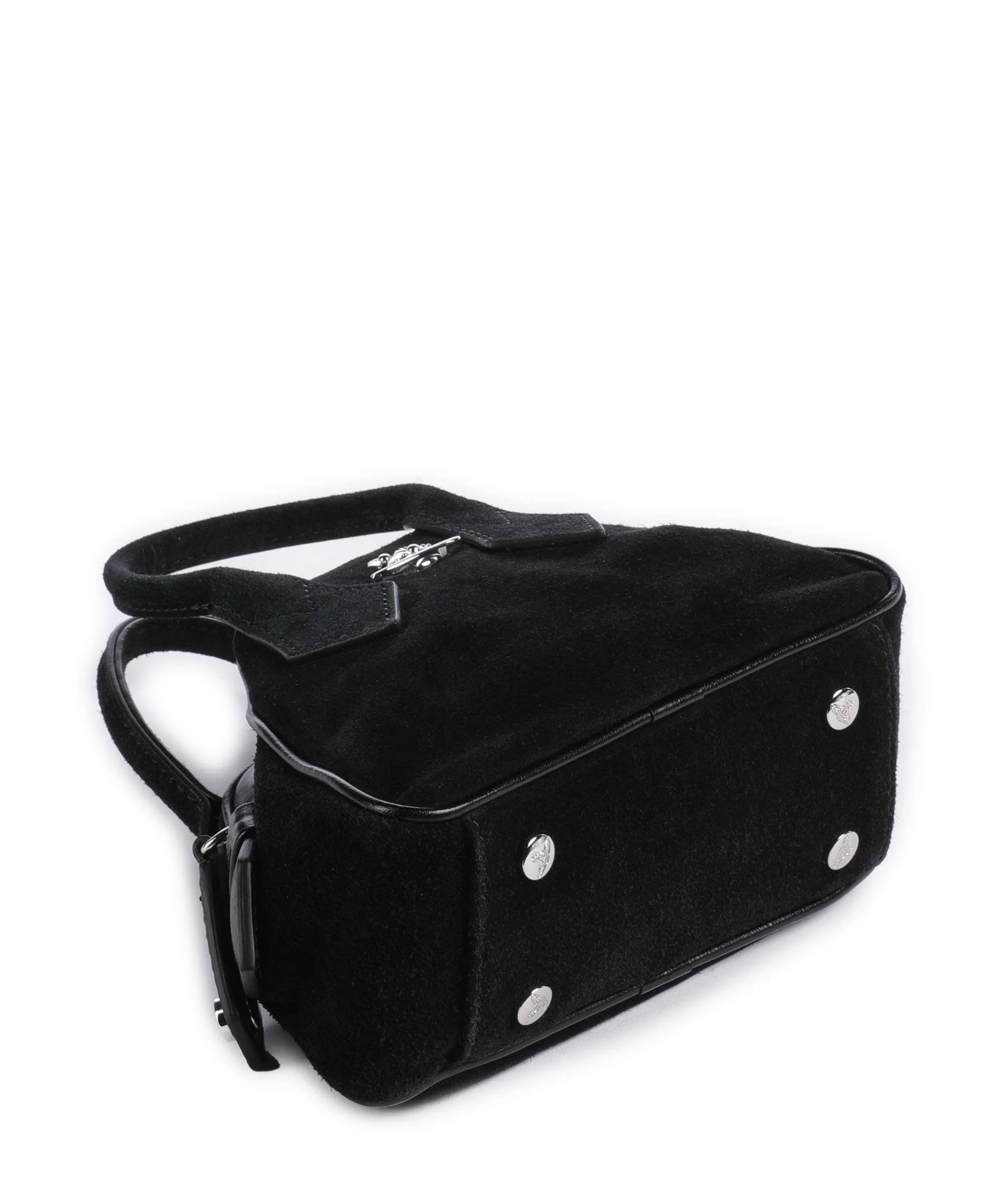 Vivienne Westwood Yasmine Suede Mini Crossbody tas black - Image 4