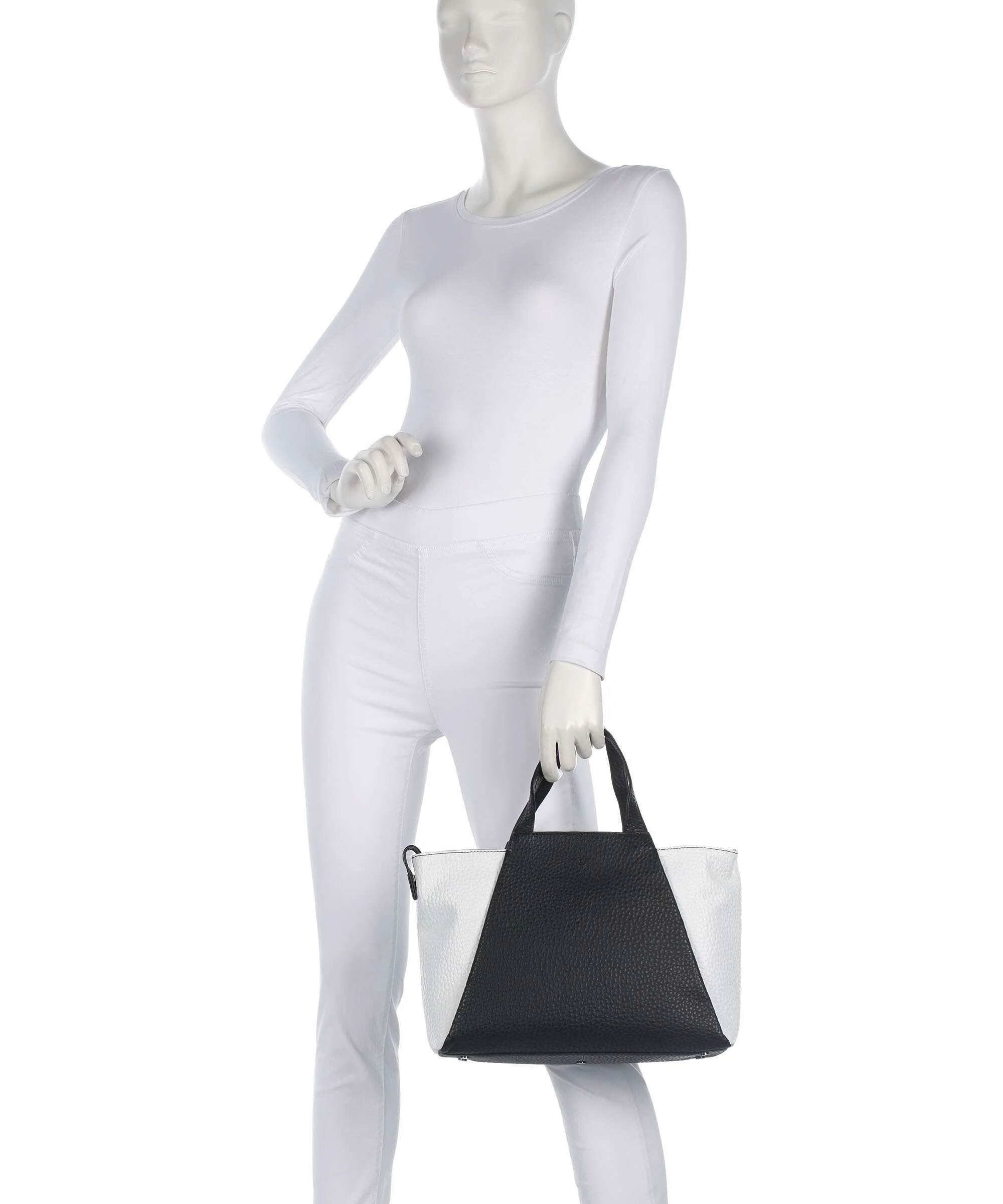 Voi Hirsch Verena Handtas schwarz/weiss - Image 3