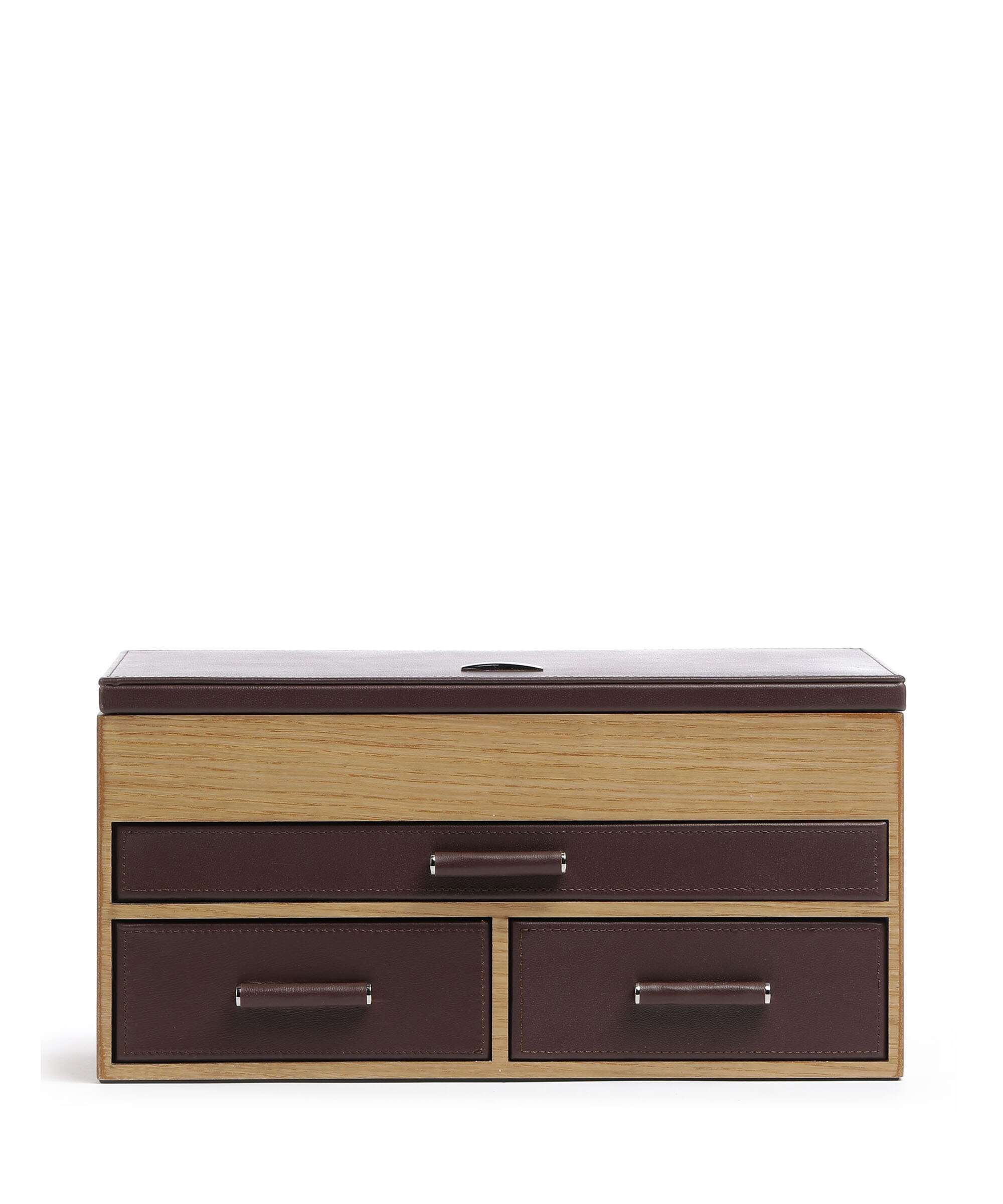Windrose Wood Sieradendoos braun