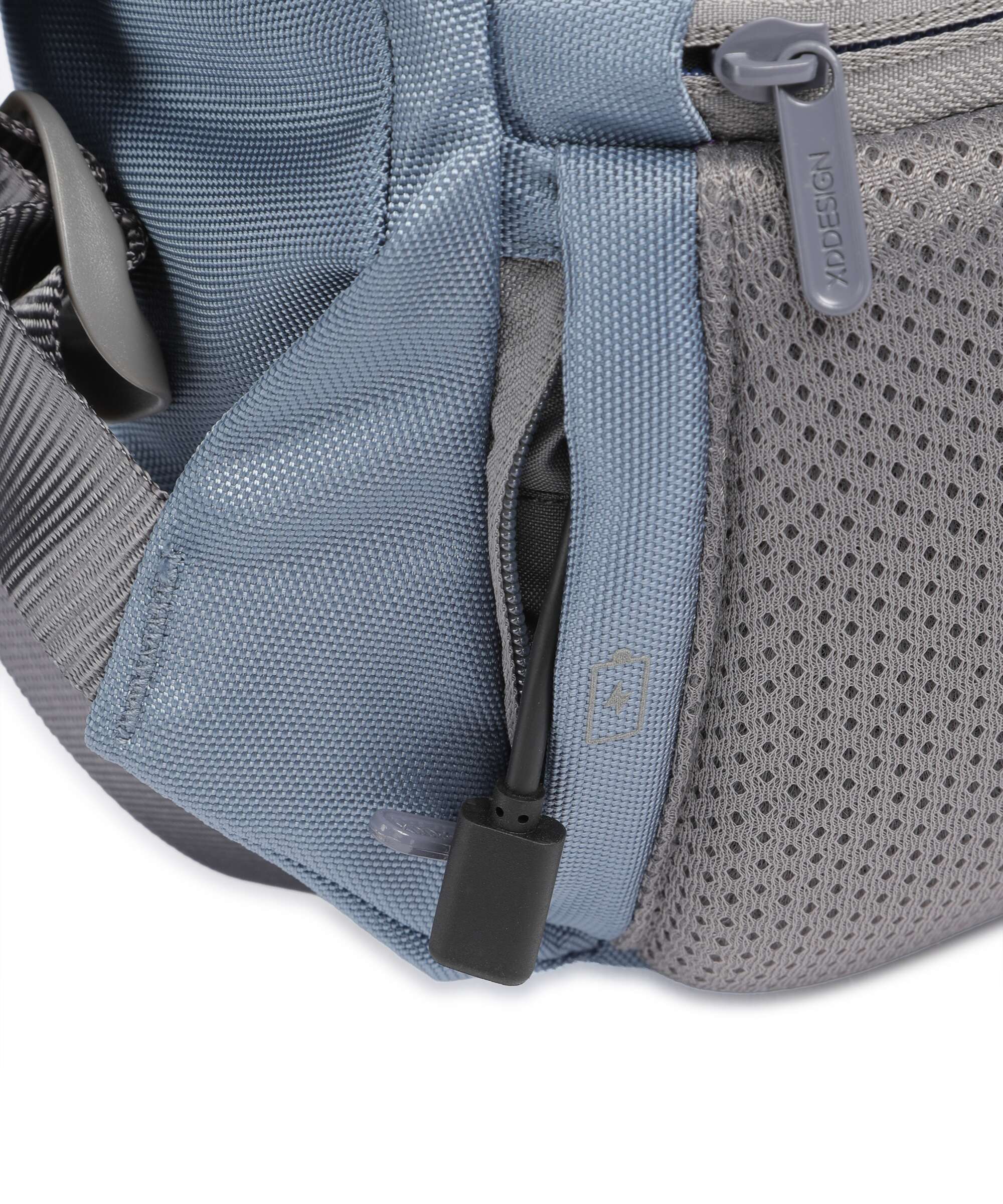 XD Design Bobby Soft Rugzak blue - Image 4