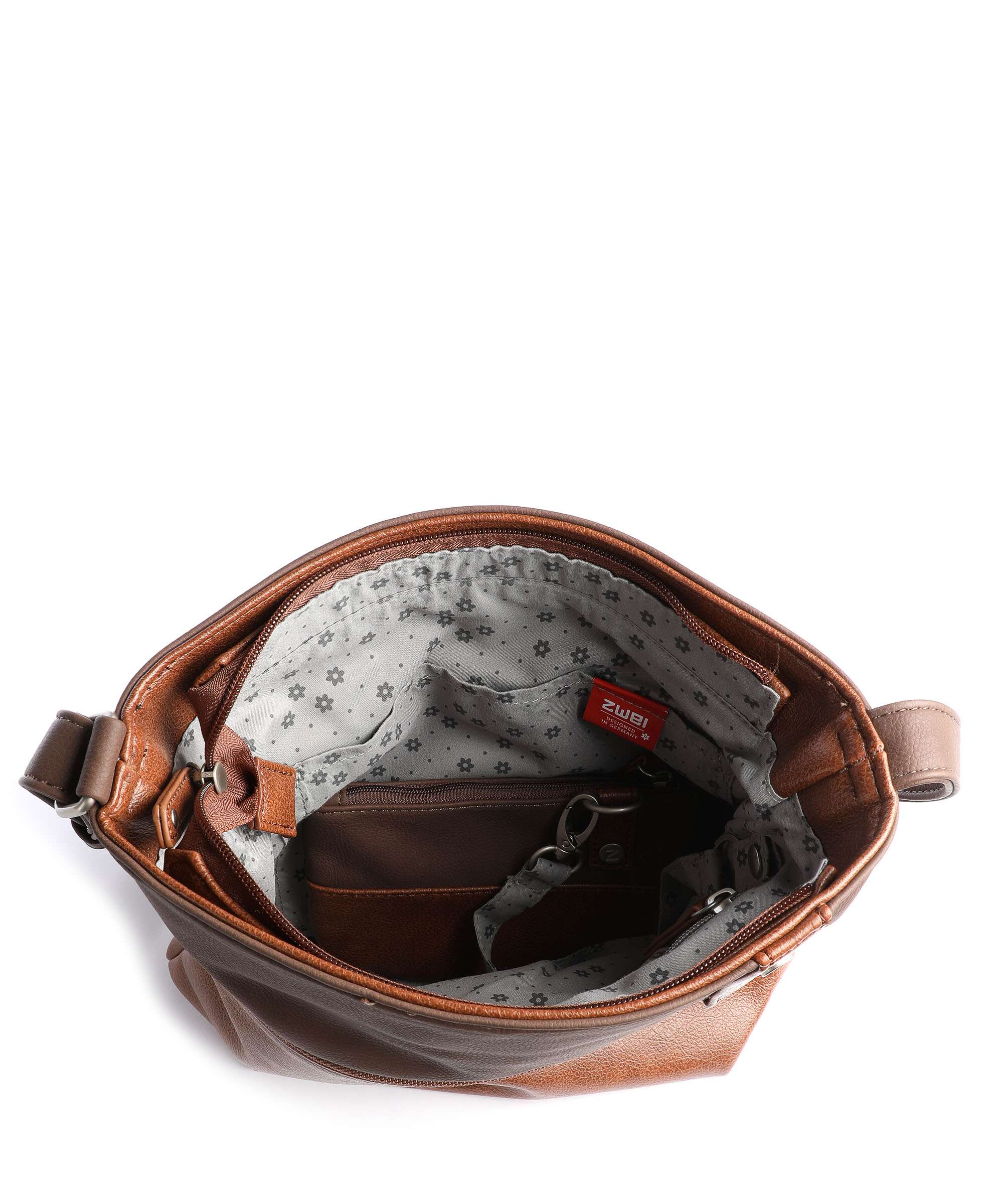 Zwei Jana J10 Schoudertas cognac - Image 6