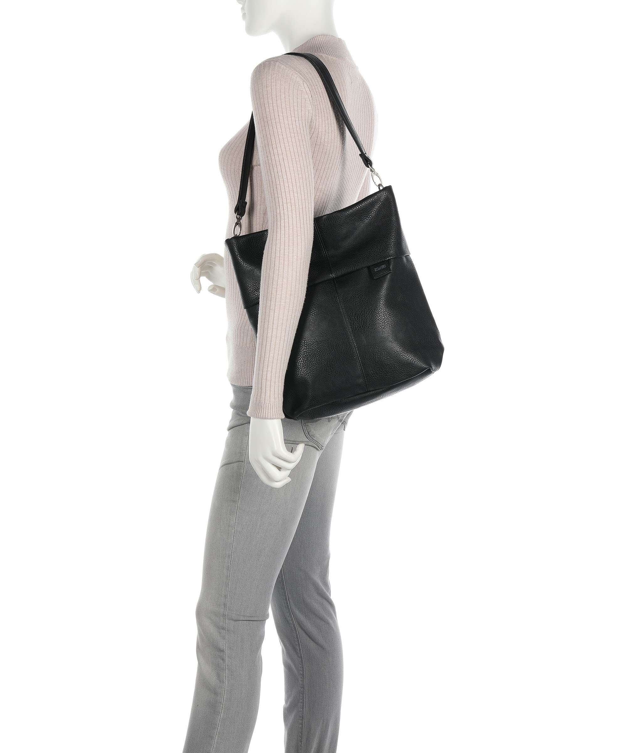 Zwei Mademoiselle.M M12 Hobo tas noir - Image 3